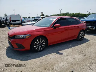 2024 Honda Civic EX with VIN 2HGFE1F72RH333168, listed as a Copart auction lot 60196555 with 7,882 mi miles and Salvage title. Bid and sale history available at DreamBid. Image 1.