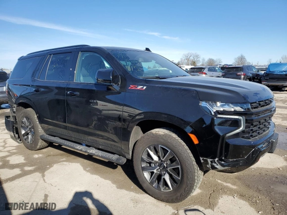 2023 Chevrolet Tahoe Z71 with VIN 1GNSKPKD7PR314124, listed as a Copart auction lot 42380715 with 25,682 mi miles and Salvage Title. Bid and sale history available at carsss.com. Image 4.