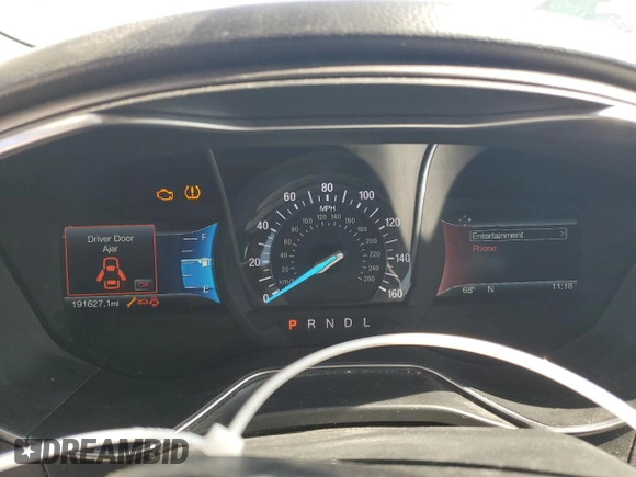 2017 Ford Fusion SE with VIN 3FA6P0H74HR356010, listed as a Copart auction lot 47547815 with 191,627 mi miles and Salvage Title. Bid and sale history available at DreamBid. Image 9.