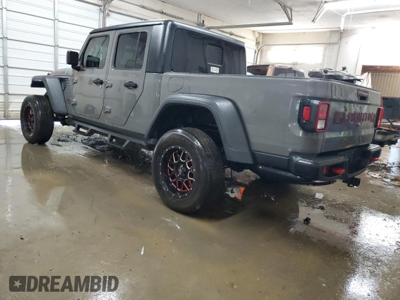 2021 Jeep Gladiator Rubicon с VIN 1C6JJTBM5ML541530, выставлен на аукционе Copart как лот 82661554 с пробегом 55 539 миль миль и Списание • Salvage title. История ставок и продаж доступна на DreamBid. Изображение 2.