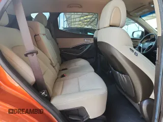 2014 Hyundai Santa Fe with VIN 5XYZT3LB4EG145430, listed as a Copart auction lot 58554075 with 38,690 mi miles and Salvage title. Bid and sale history available at DreamBid. Image 11.