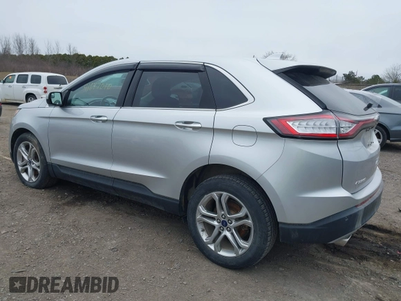 2018 Ford Edge Titanium with VIN 2FMPK4K87JBB55711, listed as a IAAI auction lot 41877010 with 123,391 mi miles. Bid and sale history available at carsss.com. Image 3.
