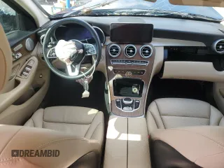 2019 Mercedes-Benz C 300 with VIN 55SWF8DB4KU288353, listed as a Copart auction lot 54496645 with Not provided miles and Salvage title. Bid and sale history available at DreamBid. Image 8.