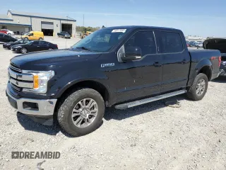 2019 Ford F-150 XL with VIN 1FTEW1E54KFB61479, listed as a Copart auction lot 53517095 with 104,201 mi miles and Salvage title. Bid and sale history available at DreamBid. Image 1.