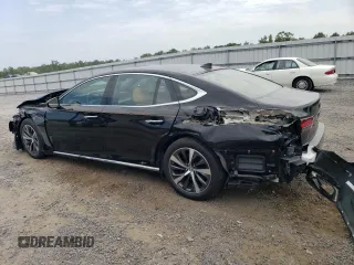 2021 Lexus LS with VIN JTHD51GF8M5008700, listed as a Copart auction lot 69260184 with 25,009 mi miles and Salvage Title. Bid and sale history available at carsss.com. Image 2.