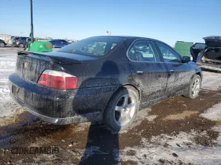 2002 Acura TL Type S w/Navigation with VIN 19UUA56902A007109, listed as a Copart auction lot 45857945 with 250,830 mi miles and Salvage Title. Bid and sale history available at carsss.com. Image 3.