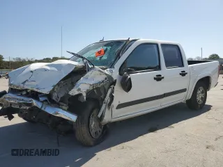 2008 GMC Canyon SLE1 with VIN 1GTCS13E488103794, listed as a Copart auction lot 75590444 with 248,542 mi miles and Salvage Title. Bid and sale history available at carsss.com. Image 1.