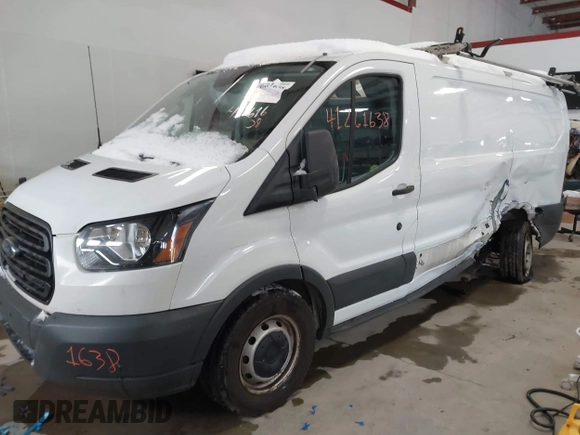 2018 Ford Transit with VIN 1FTYE1ZM6JKB50362, listed as a IAAI auction lot 41261638 with 151,266 mi miles and . Bid and sale history available at DreamBid. Image 2.
