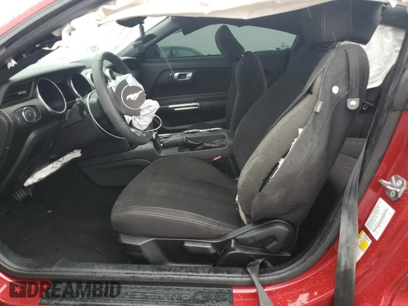 2021 Ford Mustang EcoBoost z VIN 1FA6P8TH3M5117625, wystawiony jako Copart lot #59070425 z przebiegiem Nie podano mil oraz Nie do naprawy • Non repairable. Historia ofert i sprzedaży dostępna na DreamBid. Obrazek 7.