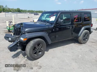 2023 Jeep Wrangler Sport S z VIN 1C4HJXDN6PW587472, wystawiony jako IAAI lot #42329815 z przebiegiem 34 568 mil mil oraz . Historia ofert i sprzedaży dostępna na DreamBid. Obrazek 17.