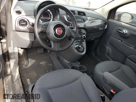 2015 FIAT 500 Pop с VIN 3C3CFFAR4FT501789, выставлен на аукционе Copart как лот 56663655 с пробегом 64 574 миль миль и Списание • Salvage title. История ставок и продаж доступна на DreamBid. Изображение 8.