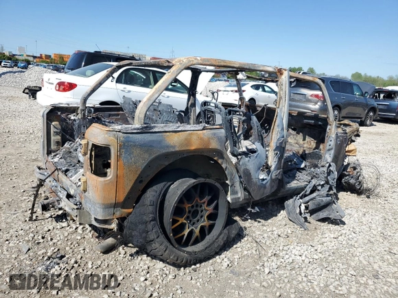 2018 Jeep Wrangler Unlimited Sahara with VIN 1C4HJXEN5JW189708, listed as a Copart auction lot 55966265 with Not provided miles and Non repairable. Bid and sale history available at DreamBid. Image 3.