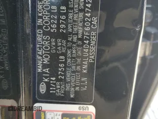 2015 Kia K900 Premium with VIN KNALU4D47F6024742, listed as a Copart auction lot 47054335 with 136,800 mi miles and Salvage Title. Bid and sale history available at carsss.com. Image 12.