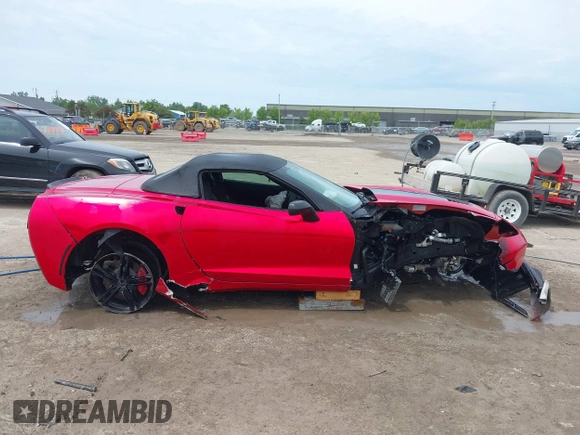 2016 Chevrolet Corvette 2LT with VIN 1G1YD3D76G5107169, listed as a IAAI auction lot 42389960 with 50,413 mi miles and . Bid and sale history available at DreamBid. Image 14.