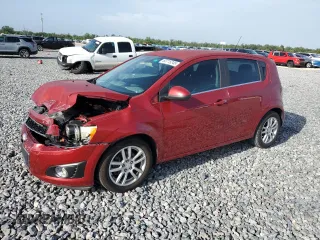 2012 Chevrolet Sonic LT with VIN 1G1JC6SH4C4226565, listed as a Copart auction lot 60715245 with 95,465 mi miles and Salvage title. Bid and sale history available at DreamBid. Image 1.