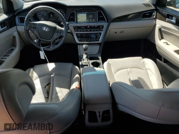 2017 Hyundai Sonata Sport with VIN 5NPE34AF3HH458153, listed as a Copart auction lot 54714605 with 41,249 mi miles and Salvage Title. Bid and sale history available at carsss.com. Image 8.