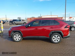 2021 Toyota RAV4 LE with VIN JTMH1RFV7MD067278, listed as a IAAI auction lot 41152477 with 55,094 mi miles. Bid and sale history available at carsss.com. Image 14.
