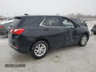 2021 Chevrolet Equinox LT with VIN 3GNAXUEV3ML306976, listed as a Copart auction lot 43698715 with 91,734 mi miles and Non Repairable. Bid and sale history available at DreamBid. Image 3.