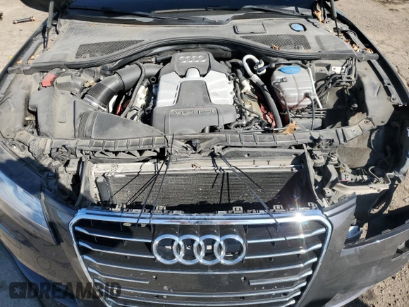 2013 Audi A7 Premium Plus with VIN WAUYGAFC3DN113081, listed as a Copart auction lot 53844345 with 99,046 mi miles and Clean title. Bid and sale history available at DreamBid. Image 11.