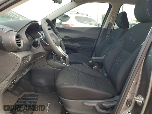 2021 Nissan Kicks S с VIN 3N1CP5BV6ML507995, выставлен на аукционе Copart как лот 60280235 с пробегом Не указан миль и На запчасти • Non repairable. История ставок и продаж доступна на DreamBid. Изображение 7.