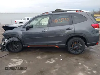2023 Subaru Forester Sport with VIN JF2SKAJC2PH452062, listed as a IAAI auction lot 41673752 with 8,998 mi miles. Bid and sale history available at carsss.com. Image 14.