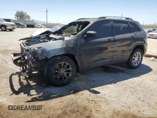 2020 Jeep Cherokee Latitude with VIN 1C4PJLCB4LD605887, listed as a Copart auction lot 58045785 with Not provided miles and Salvage title. Bid and sale history available at DreamBid. Image 1.