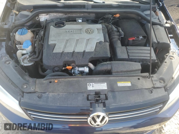 2013 Volkswagen Jetta TDI w/Premium с VIN 3VWLL7AJ1DM408026, выставлен на аукционе Copart как лот 51115825 с пробегом 98 586 миль миль и Списание • Salvage title. История ставок и продаж доступна на DreamBid. Изображение 11.