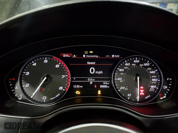 2014 Audi S7 Prestige with VIN WAUW2AFC0EN029419, listed as a Copart auction lot 50169735 with 89,888 mi miles and Clean Title. Bid and sale history available at carsss.com. Image 9.