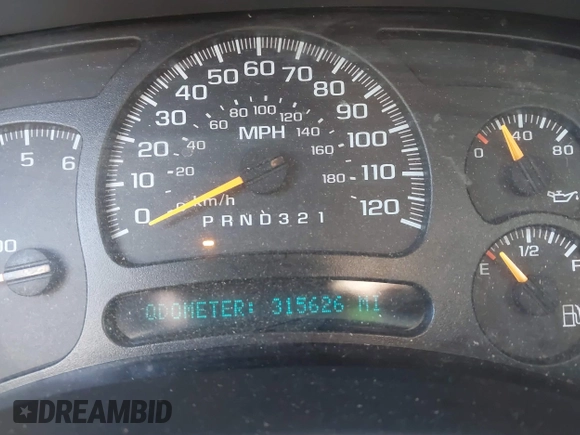 2006 Chevrolet Silverado 1500 LT1 with VIN 2GCEK13N061244970, listed as a IAAI auction lot 41663479 with 315,626 mi miles. Bid and sale history available at carsss.com. Image 7.