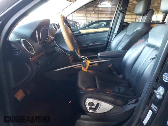 2007 Mercedes-Benz GL 450 with VIN 4JGBF71E27A129111, listed as a Copart auction lot 79764614 with 188,093 mi miles and Salvage Title. Bid and sale history available at DreamBid. Image 7.