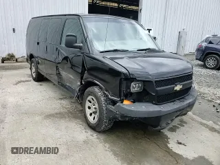 2013 Chevrolet Express Cargo with VIN 1GCSGAFX0D1161799, listed as a Copart auction lot 53079035 with 190,408 mi miles and Salvage Title. Bid and sale history available at DreamBid. Image 14.