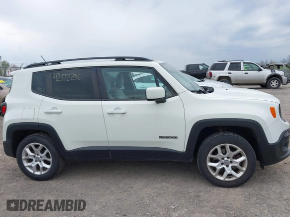 2015 Jeep Renegade Latitude with VIN ZACCJBBT0FPB76457, listed as a IAAI auction lot 42172296 with 75,568 mi miles and . Bid and sale history available at DreamBid. Image 13.
