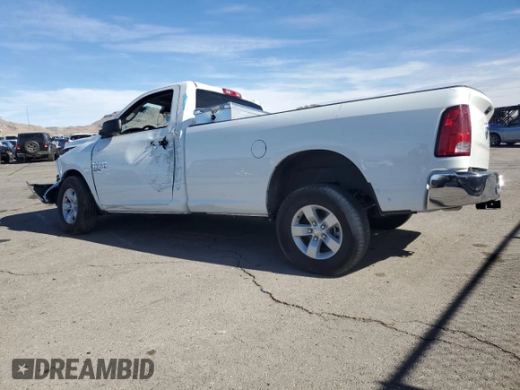 2023 Ram 1500 Tradesman with VIN 3C6JR6DGXPG678000, listed as a Copart auction lot 65893914 with Not provided miles and Salvage title. Bid and sale history available at DreamBid. Image 2.