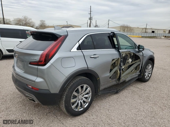 2023 Cadillac XT4 FWD Premium Luxury with VIN 1GYFZCR43PF193236, listed as a Copart auction lot 88703565 with 37,528 mi miles and Clean Title. Bid and sale history available at carsss.com. Image 3.