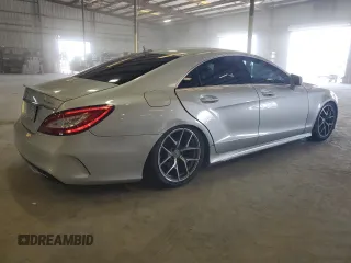 2015 Mercedes-Benz CLS-Class CLS 400 with VIN WDDLJ6HB2FA134326, listed as a Copart auction lot 62023754 with 124,750 mi miles and Clean Title. Bid and sale history available at carsss.com. Image 3.