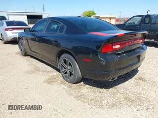 2012 Dodge Charger SE with VIN 2C3CDXBG2CH117670, listed as a IAAI auction lot 41996499 with 233,633 mi miles. Bid and sale history available at carsss.com. Image 3.