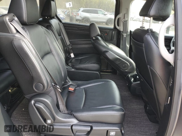 2024 Honda Odyssey Touring with VIN 5FNRL6H80RB001448, listed as a Copart auction lot 54790165 with 13,716 mi miles and Salvage Title. Bid and sale history available at carsss.com. Image 11.