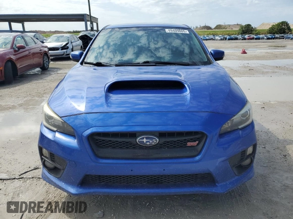 2016 Subaru WRX STI with VIN JF1VA2M63G9814961, listed as a Copart auction lot 49409805 with 104,214 mi miles and Salvage title. Bid and sale history available at DreamBid. Image 5.