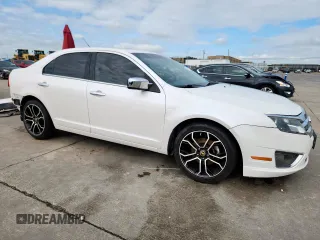 2012 Ford Fusion SEL with VIN 3FAHP0JG0CR395673, listed as a Copart auction lot 57904135 with 169,886 mi miles and Salvage title. Bid and sale history available at DreamBid. Image 4.