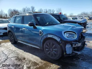 2018 MINI Countryman Cooper S with VIN WMZYT5C34J3E69060, listed as a Copart auction lot 46134115 with 100,850 mi miles and Salvage Title. Bid and sale history available at carsss.com. Image 4.