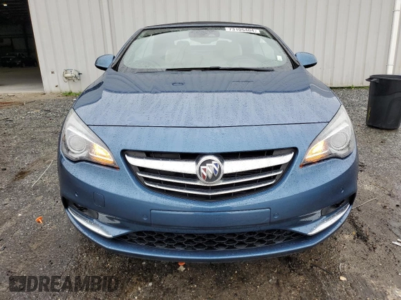 2017 Buick Cascada Premium с VIN W04WH3N59HG063877, выставлен на аукционе Copart как лот 73105404 с пробегом 65 085 миль миль и Списание • Salvage title. История ставок и продаж доступна на DreamBid. Изображение 5.
