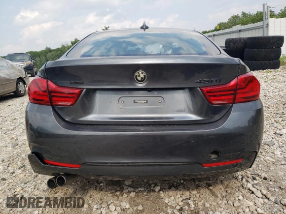 2019 BMW 4 Series 430i xDrive with VIN WBA4J3C54KBL08929, listed as a Copart auction lot 60608795 with Not provided miles and Salvage title. Bid and sale history available at DreamBid. Image 6.