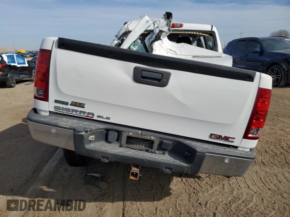 2012 GMC Sierra 1500 SLE with VIN 3GTP2VE74CG121612, listed as a Copart auction lot 47241855 with Not provided miles and Salvage title. Bid and sale history available at DreamBid. Image 6.