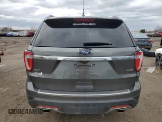 2018 Ford Explorer XLT with VIN 1FM5K8D87JGB48892, listed as a Copart auction lot 53347595 with 115,756 mi miles and Clean Title. Bid and sale history available at carsss.com. Image 6.