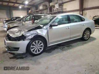 2013 Volkswagen Passat SEL Premium with VIN 1VWCH7A30DC128960, listed as a Copart auction lot 81139334 with 222,492 mi miles and Salvage Title. Bid and sale history available at carsss.com. Image 1.