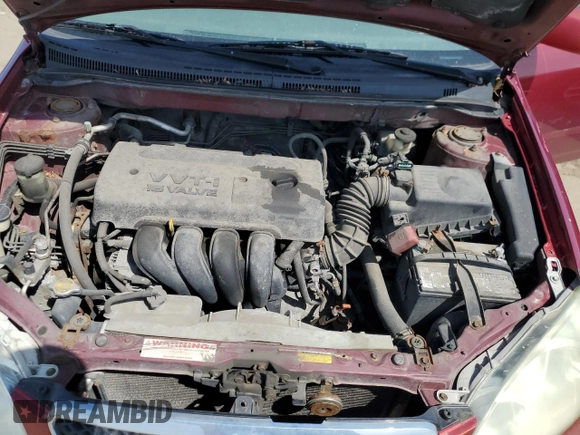 2005 Toyota Corolla CE with VIN 1NXBR32E25Z378650, listed as a Copart auction lot 53804975 with 299,999 mi miles and Clean Title. Bid and sale history available at DreamBid. Image 11.