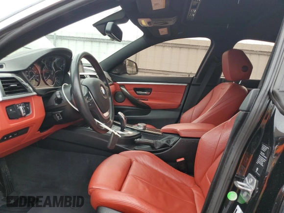 2019 BMW 4 Series 430i xDrive with VIN WBA4J3C50KBL10922, listed as a Copart auction lot 56553475 with 99,685 mi miles and Salvage title. Bid and sale history available at DreamBid. Image 7.