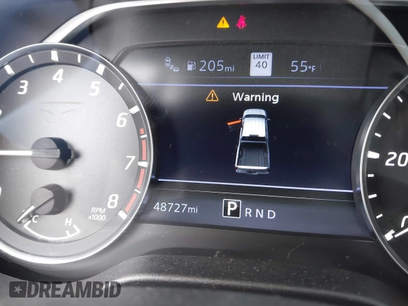 2021 Nissan Titan SV z VIN 1N6AA1EF2MN535695, wystawiony jako IAAI lot #41655071 z przebiegiem 48 727 mil mil oraz . Historia ofert i sprzedaży dostępna na DreamBid. Obrazek 15.