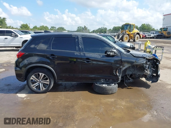 2020 Mitsubishi Outlander Sport ES 2.0 with VIN JA4AR3AU8LU028620, listed as a IAAI auction lot 42176148 with 84,100 mi miles. Bid and sale history available at carsss.com. Image 13.