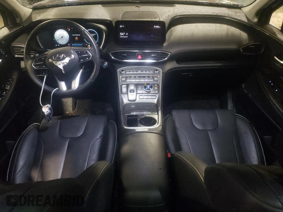 2021 Hyundai Santa Fe Hybrid Limited with VIN KM8S5DA12MU006711, listed as a Copart auction lot 39544344 with 14,145 mi miles and Salvage Title. Bid and sale history available at carsss.com. Image 8.